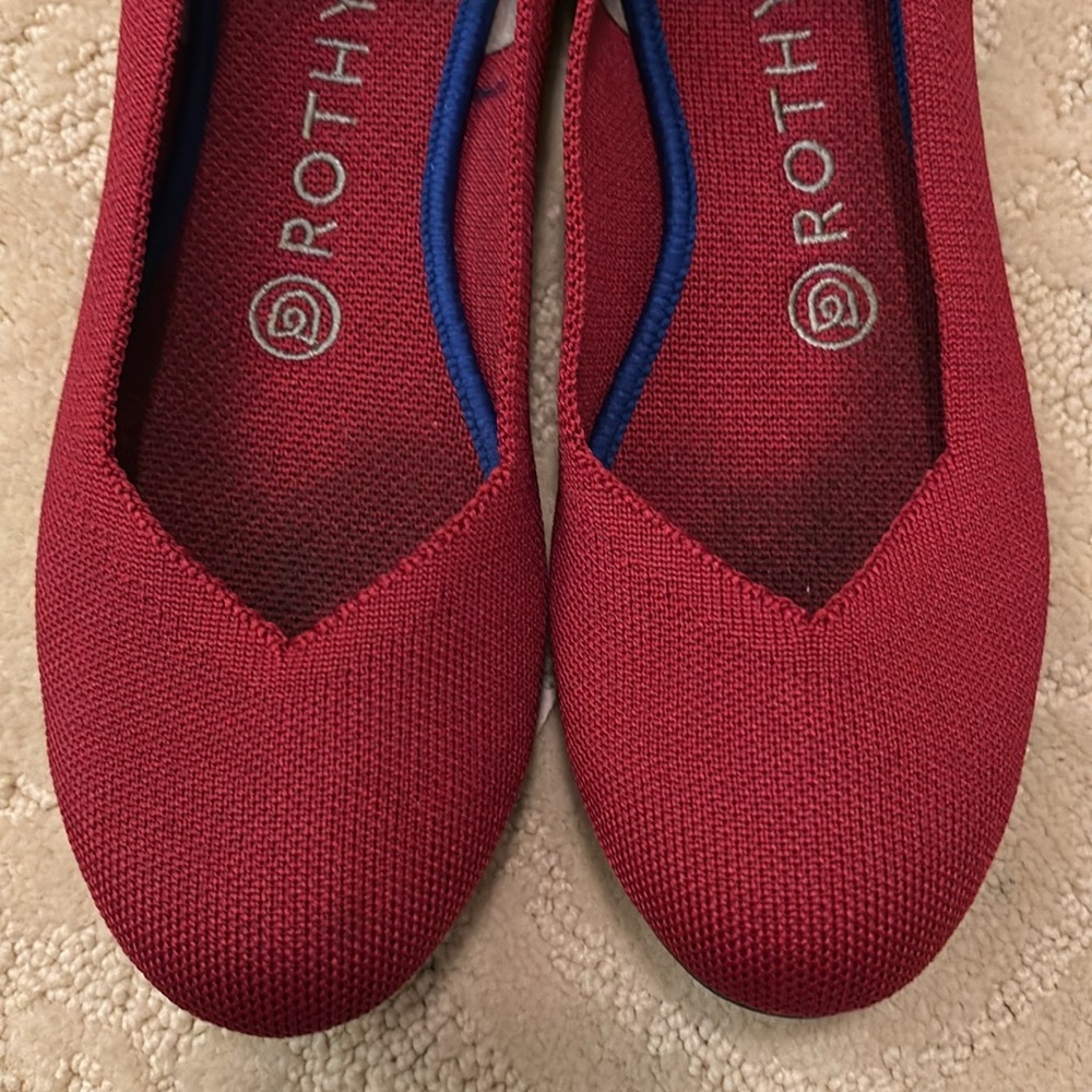 Red flats Rothy’s - Picture 4 of 12